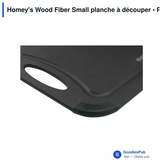 Planche à découper personnalisable Homey's en fibre de bois avec logo - Image 5