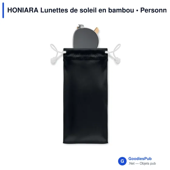 HONIARA Lunettes de soleil en bambou - Image 2