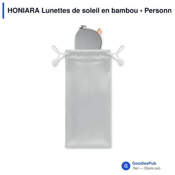HONIARA Lunettes de soleil en bambou - Image 8