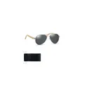 Variante noir - HONIARA Lunettes de soleil en bambou