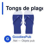 Tongs de plage personnalisables avec logo - HONOLULU Tongs PE M - Miniature 2