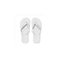 Variante blanc - Tongs de plage personnalisables avec logo - HONOLULU Tongs PE M