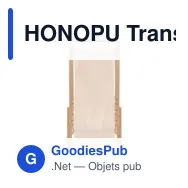 HONOPU Transat en bois - Miniature 2