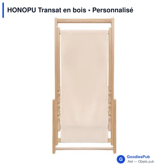 HONOPU Transat en bois - Image 2