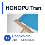 HONOPU Transat en bois - Miniature 11