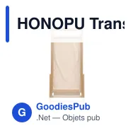 HONOPU Transat en bois - Miniature 3