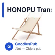 HONOPU Transat en bois - Miniature 4