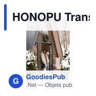 HONOPU Transat en bois - Miniature 5