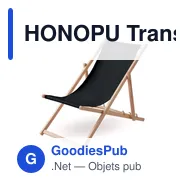HONOPU Transat en bois - Miniature 7