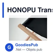 HONOPU Transat en bois - Miniature 8