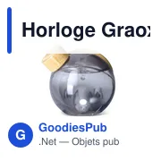 Horloge Graox - Miniature 3