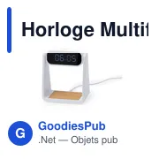 Horloge Multifonction Darret - Miniature 2
