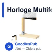 Horloge Multifonction Edres - Miniature 1
