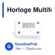 Horloge Multifonction Fabirt - Miniature 5