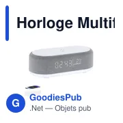 Horloge Multifonction Quinn - Miniature 1