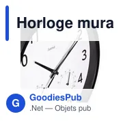Horloge murale avec thermomètre et hygromètre Hama - Miniature 5