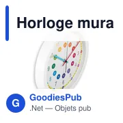 Horloge murale éducative pour enfants Hama - Miniature 2