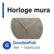 Horloge murale Hama Crete - Miniature 1