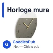Horloge murale Hama Crete - Miniature 2