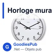 Horloge murale Hama Mallorca - Miniature 4