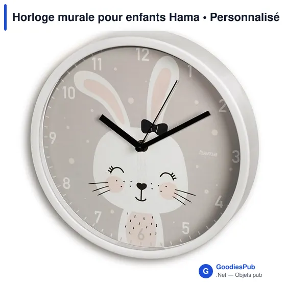 Horloge murale pour enfants Hama - Image 1