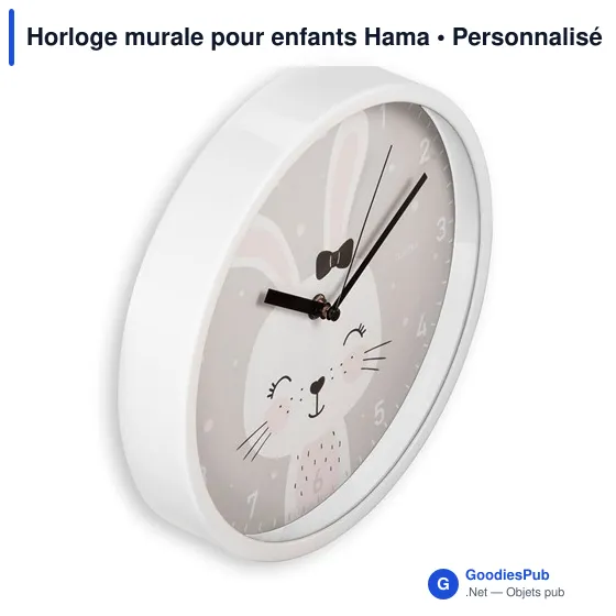 Horloge murale pour enfants Hama - Image 2