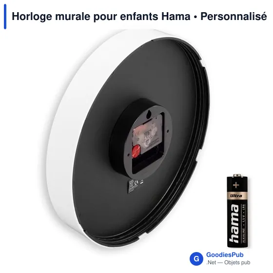 Horloge murale pour enfants Hama - Image 3