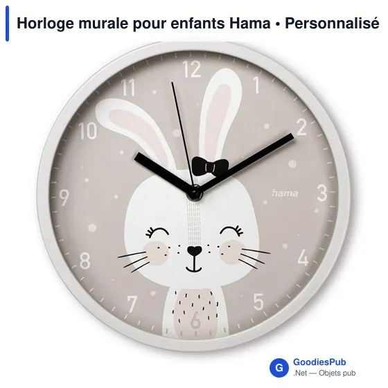 Horloge murale pour enfants Hama - Image 4