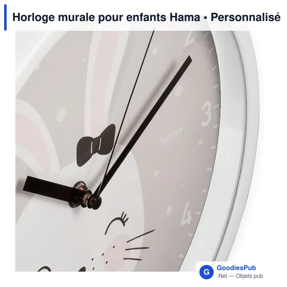 Horloge murale pour enfants Hama - Image 5