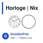 Horloge murale personnalisable avec logo - Nix - Miniature 2