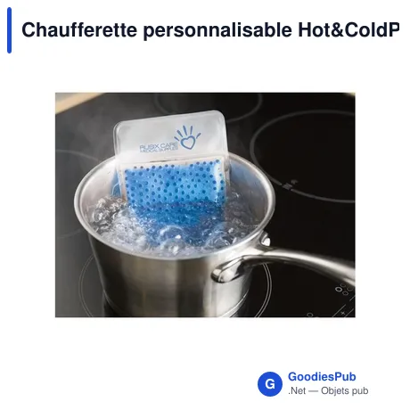 Chaufferette personnalisable Hot&ColdPack avec logo