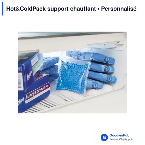 Chaufferette personnalisable Hot&ColdPack avec logo - Image 2