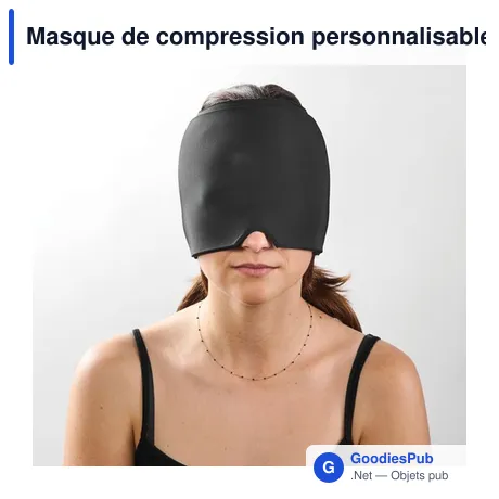 Masque de compression personnalisable pour logo - HOTNOD