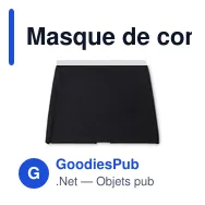 Masque de compression personnalisable pour logo - HOTNOD - Miniature 2
