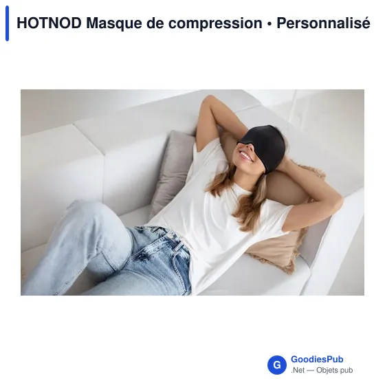 Masque de compression personnalisable pour logo - HOTNOD - Image 4