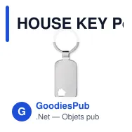 HOUSE KEY Porte-clés maison - Miniature 2