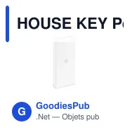 HOUSE KEY Porte-clés maison - Miniature 3