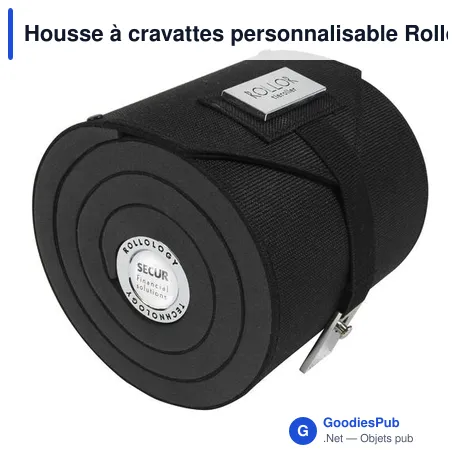 Housse à cravattes personnalisable Rollor® Gabriella avec logo
