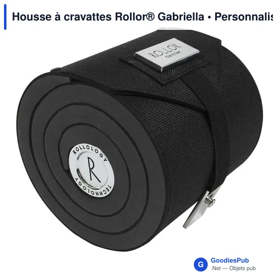 Housse à cravattes personnalisable Rollor® Gabriella avec logo - Image 2