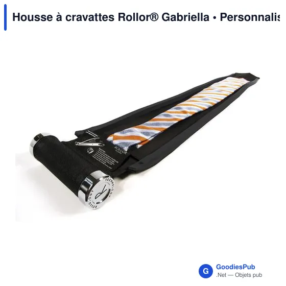 Housse à cravattes personnalisable Rollor® Gabriella avec logo - Image 5