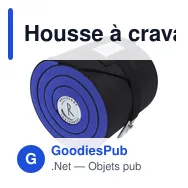 Housse à cravattes personnalisable Rollor® Gabriella avec logo - Miniature 6