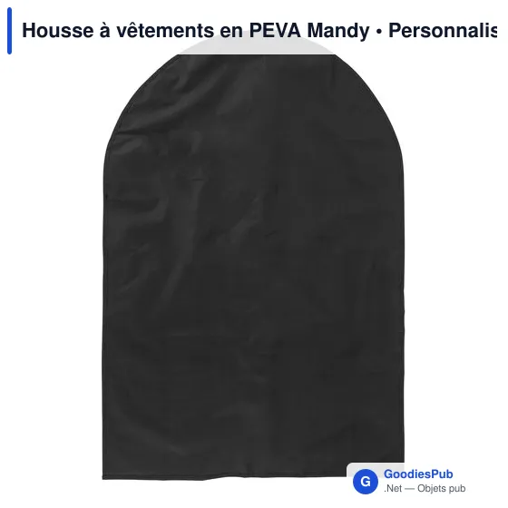 Housse à vêtements personnalisable avec logo pour entreprises - Image 4
