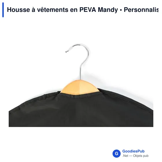 Housse à vêtements personnalisable avec logo pour entreprises - Image 5