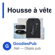 Housse à vêtements personnalisable avec logo pour entreprises - Miniature 6