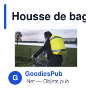 Housse de bagage personnalisable Carrigan avec logo - Miniature 4