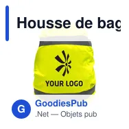 Housse de bagage personnalisable Carrigan avec logo - Miniature 5