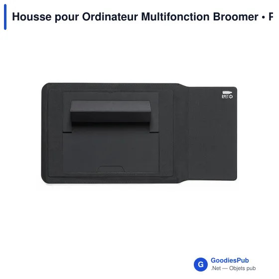 Housse pour ordinateur personnalisable avec logo - Broomer - Image 3