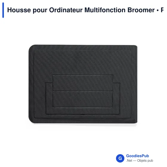 Housse pour ordinateur personnalisable avec logo - Broomer - Image 7
