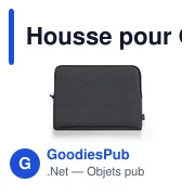 Housse pour Ordinateur Portable personnalisable avec logo - Hops - Miniature 1
