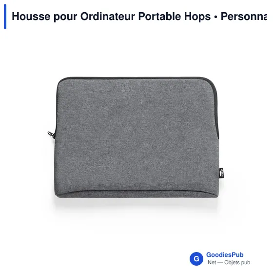 Housse pour Ordinateur Portable personnalisable avec logo - Hops - Image 11